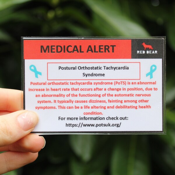 Medical Bracelet Pots Syndrome Etsy