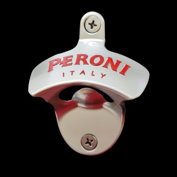 PERONI (Embossed) Wall Mounted Beer Bar Bottle Opener