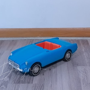Vintage, Original 1963 Ideal Toy MG MGB Convertible for Ideal Tammy Doll, Ideal Pepper Doll, Ideal Ted Doll, & Ideal Family Dolls