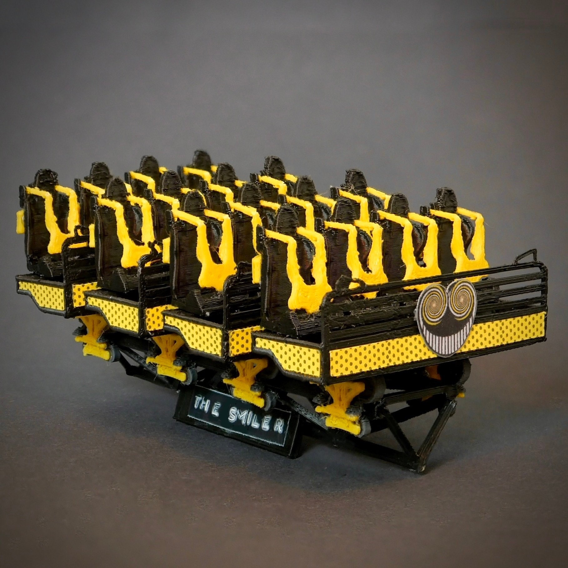 THE SMILER Scale Model Roller Coaster madetoorder Alton Etsy UK