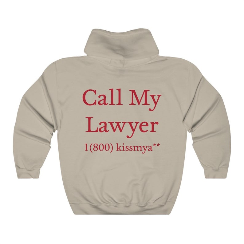 Walking And Talking Lawyer Hoodie