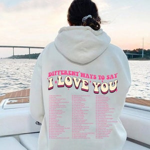 Different Ways Hoodie, Aesthetic Hoodie, Love You Hoodie, Aesthetic Hoodie, Positivity Hoodie