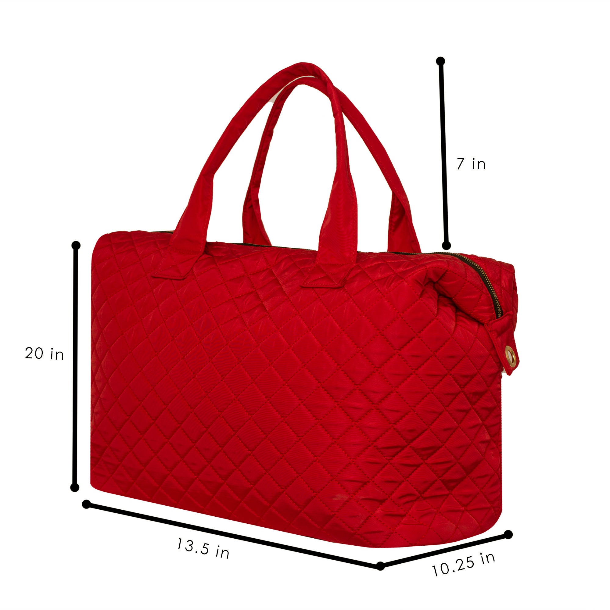 Alexis Bendel Red Nylon Travel Duffle Tote Bag for Women - Etsy
