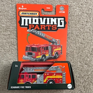 Seagrave fire truck matchbox moving parts