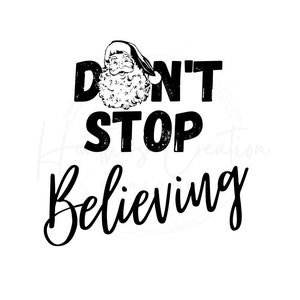 Don&#39;t Stop Believing SVG