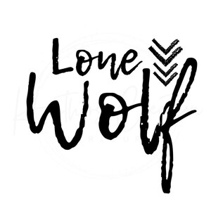 Lone Wolf SVG