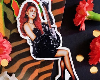 Transparante sticker The Cramps Poison Ivy
