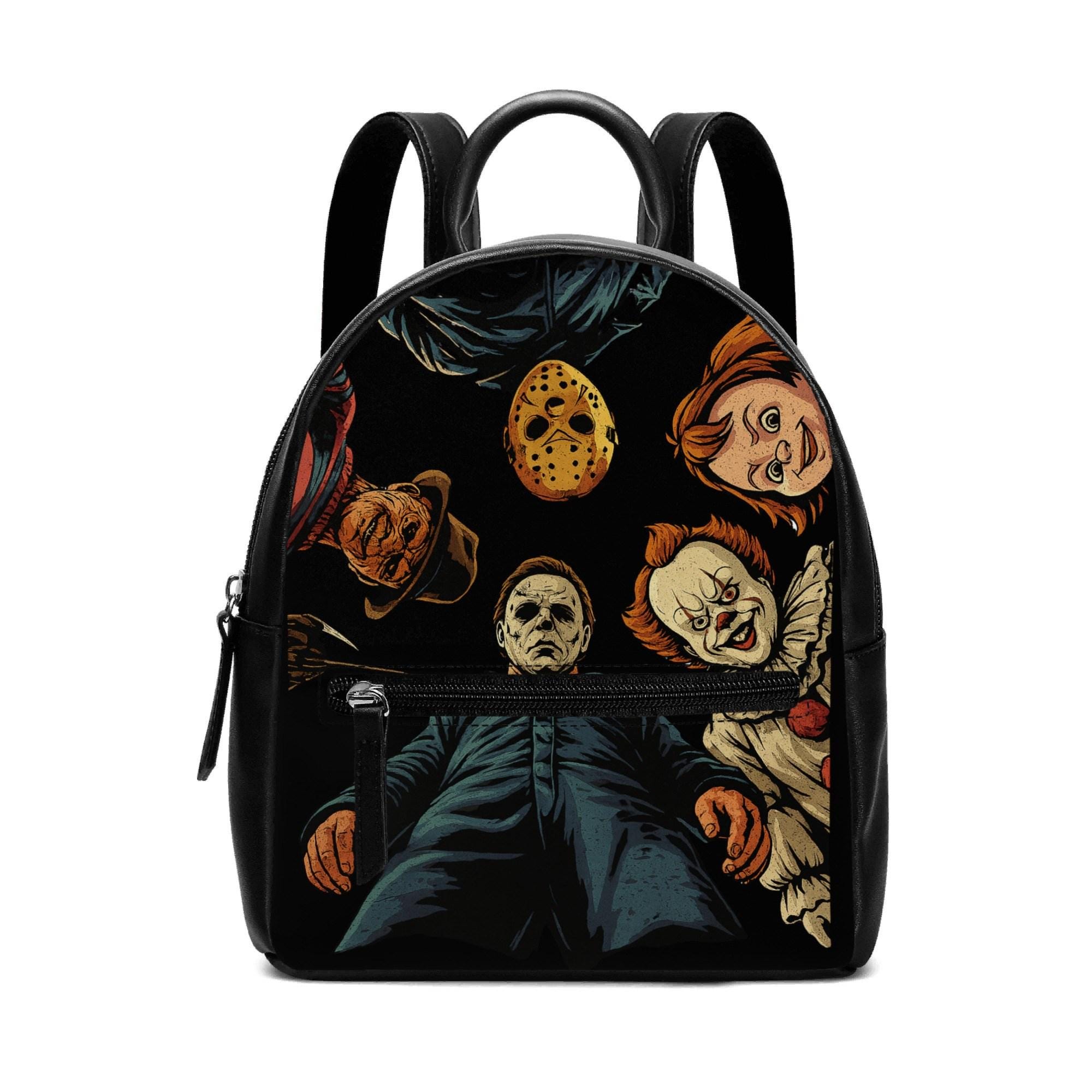 Scream GhostFace Glow In The Dark Backpack Bioworld NEW