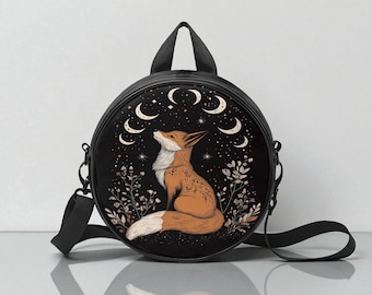 Bolso bandolera redondo Moonsong Fox