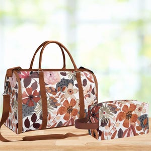 Sac de sport Petal Wanderlust | Sac de voyage pliable | Voyage personnalisé | Bagage à main étanche | Sac week-end | Sac de voyage | Sac à vêtements