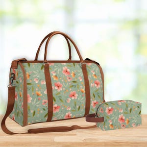 Sac de sport Blossom Breeze | Sac de voyage pliable | Salle de sport/Voyage | Bagage à main étanche | Sac week-end | Sac de voyage | Housse pour vêtements | Bagages