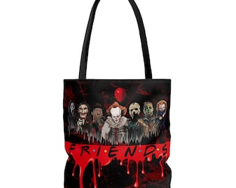 Bolso de mano de la película de terror Psycho Friends - Bolso de hombro de Halloween