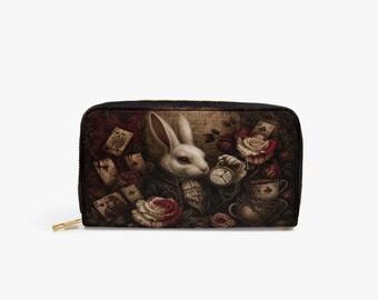 The White Rabbit Reverie Wristlet Wallet