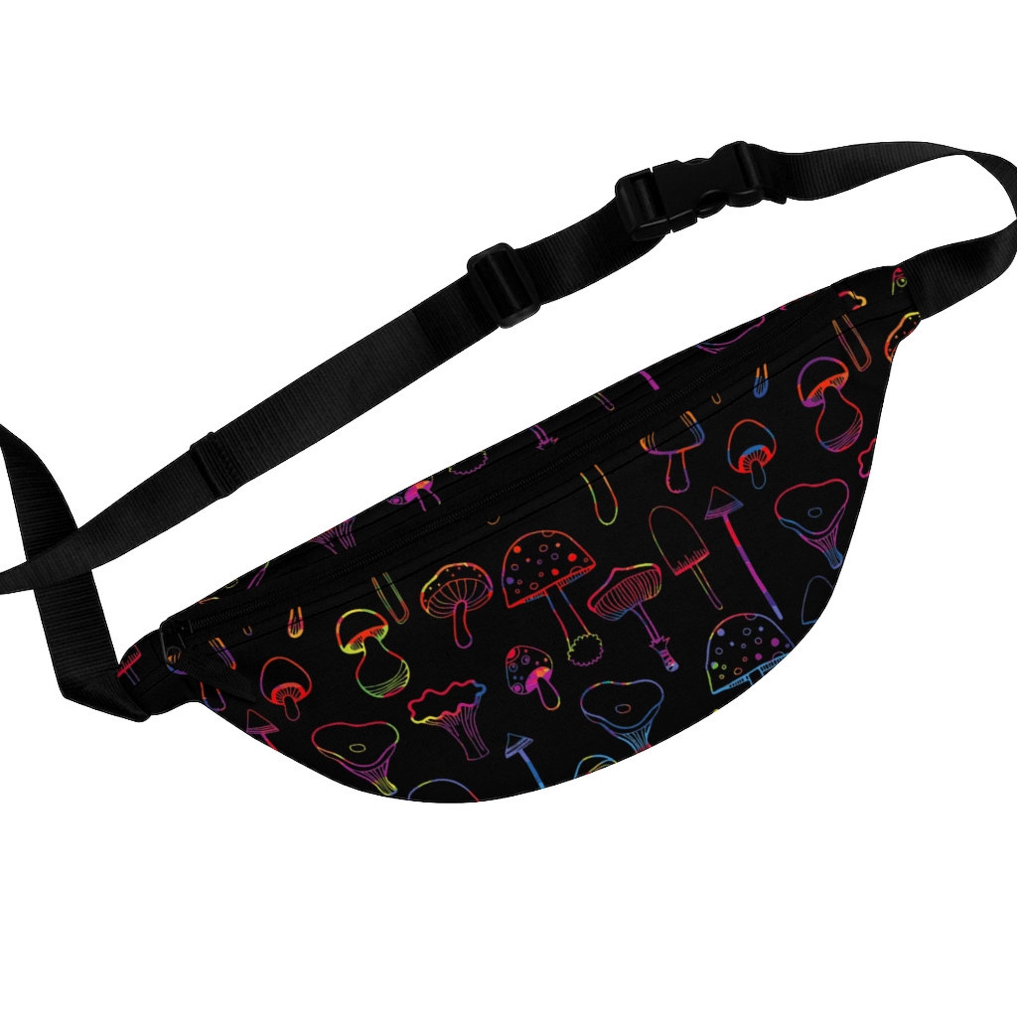 Discover Neon Mushroom Fanny Pack