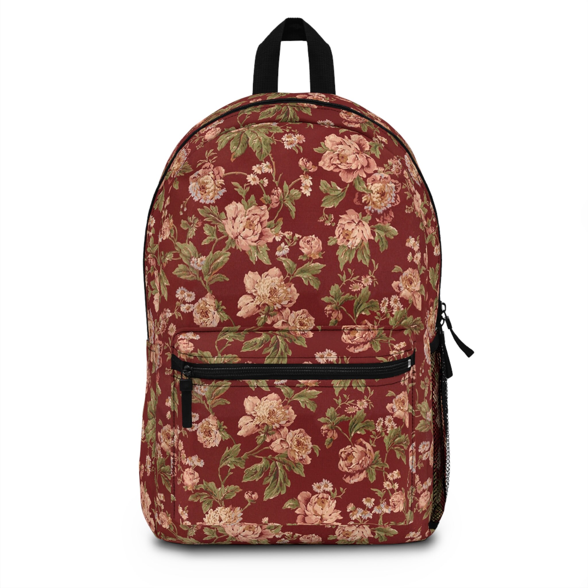 Vintage floral rucksack sale