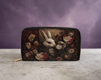 The White Rabbit Reverie Wristlet Wallet