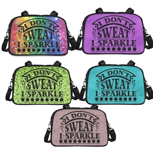 Ich schwitze nicht Sporttasche. Damen Gym Fitness Tasche. Wasserfeste Sporttasche