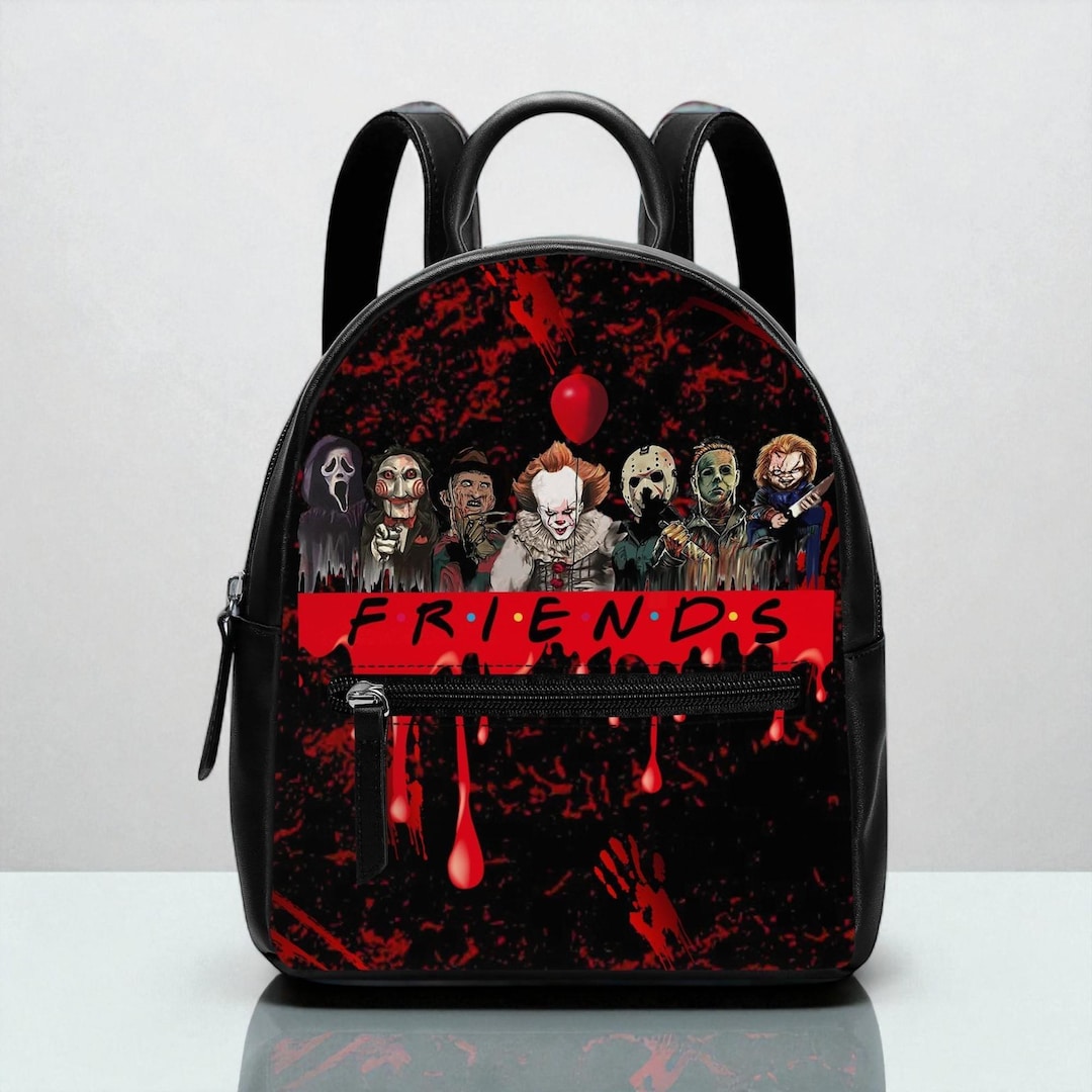 horror movie mini backpack Loungefly Warner Brothers Friday The 13th I Heart : Clothing, Shoes & Jewelry and you can head there in style Loungefly Terrifier Art The Clown