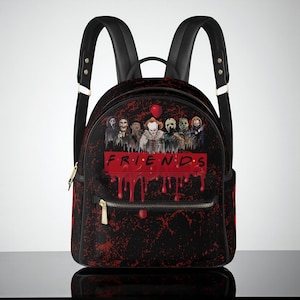 horror loungefly mini backpack Halloween Michael Myers The collectible backpack measures approximately 10 1/2 Loungefly Horror Goosebumps Slappy Cosplay