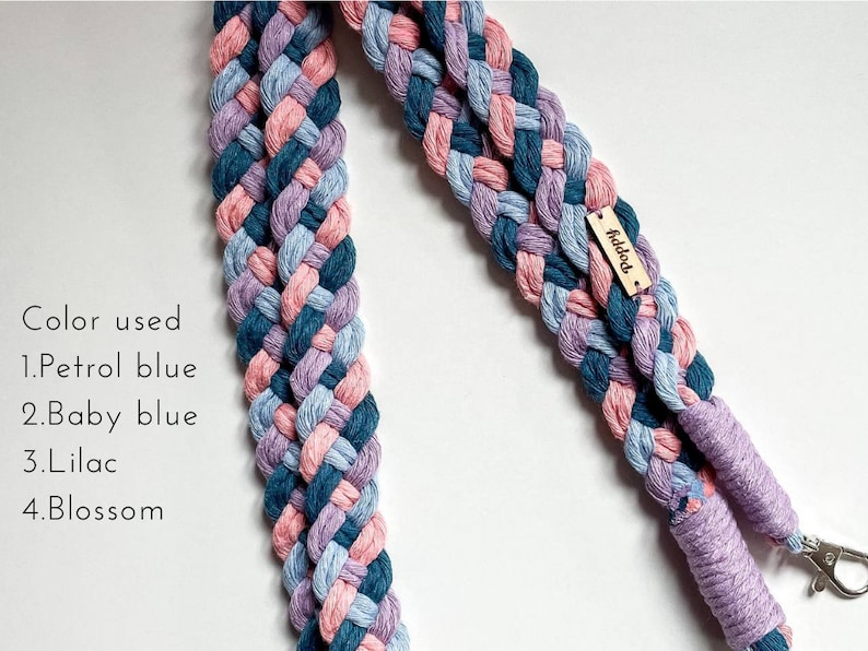 Custom Multicolor Macramé Camera Strap Perfect for DSLR, Film, Vintage Cameras and Cross Body Bags image 7