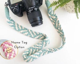 Macrame Camera Strap, Stylish and Sturdy Custom Bag Strap