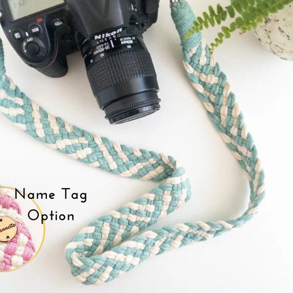 Macrame Camera Strap, Stylish and Sturdy Custom Bag Strap