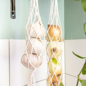 Set of 2 Net for fruits and Vegetables, Kitchen and Worktop Storage