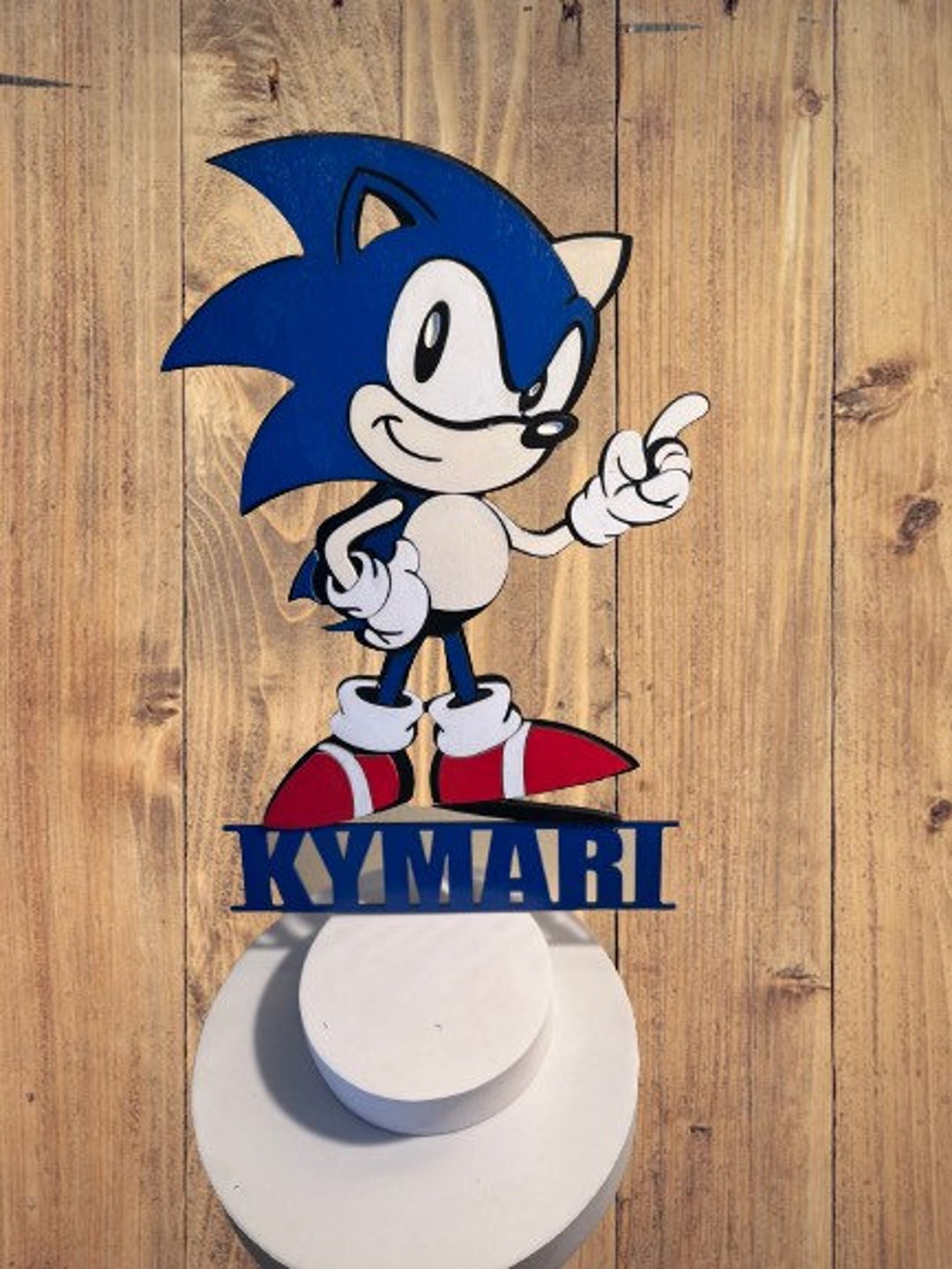 Sonic Wall Decal Etsy