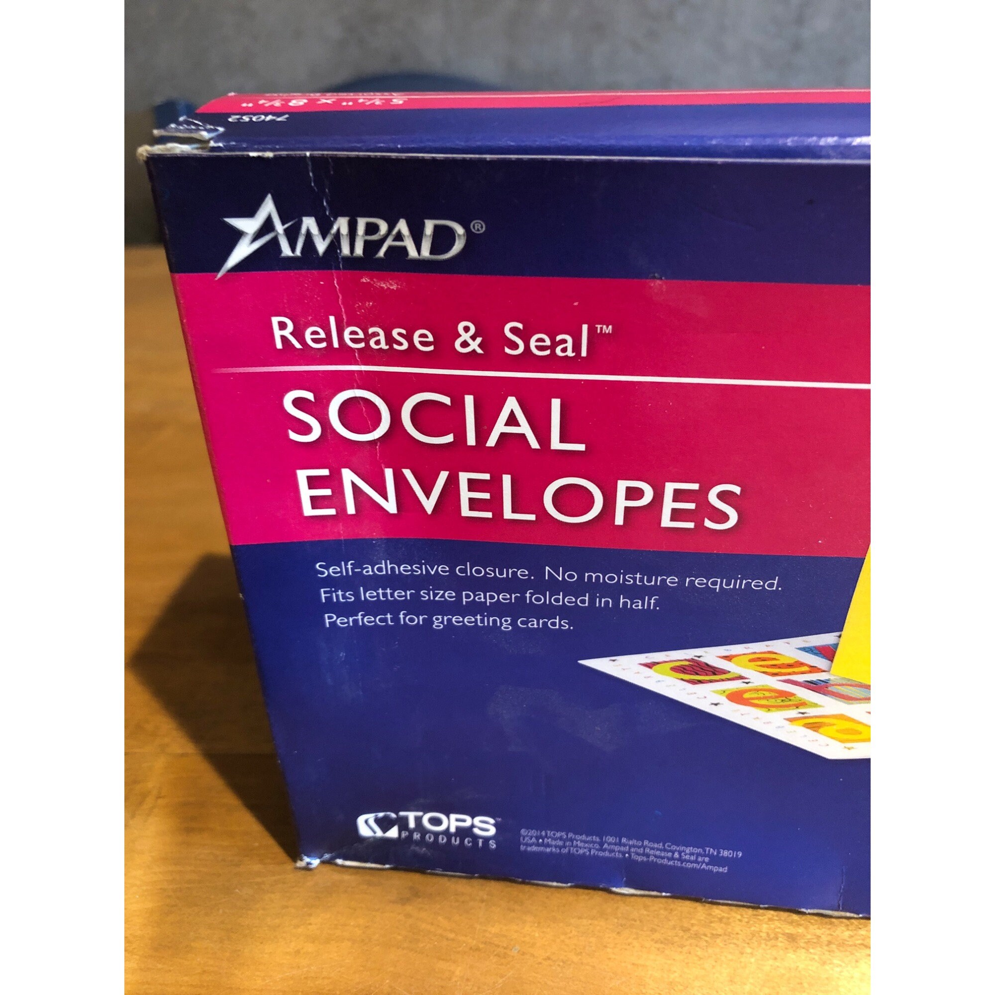 111 AMPAD Color Invitation & Greeting Card Envelopes A9 53/4 X 83/4