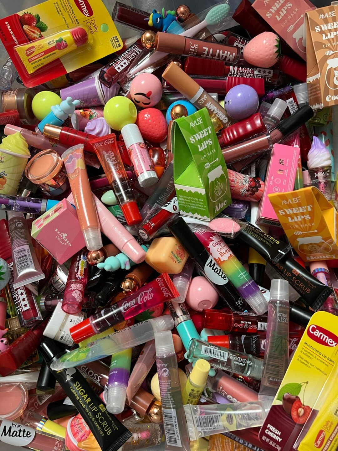 Lipgloss Scoops Lucky Lip Scoops Refill Lip Scoop Bin Beauty Scoops