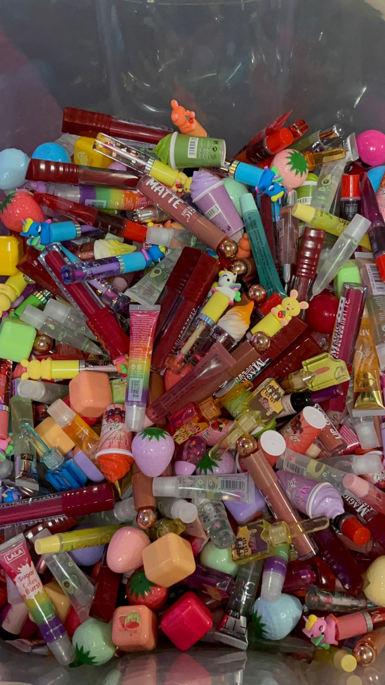 Lipgloss Scoops Lucky Lip Scoops Refill Lip Scoop Bin Beauty Scoops