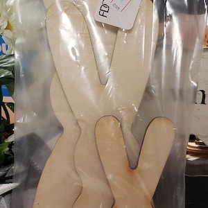 Spring and Easter Themed unfinished Wood Crafts