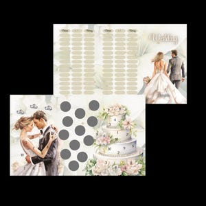 Wedding / 3er Klappkarte / Budget