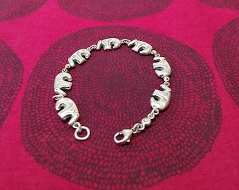 Silver The Bear bracelet made by Kalevala Koru in Finland