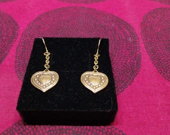 New earrings called the Heart of Eura made by Kalevala Koru in Finland