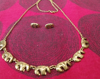 Kalevala Bär Kette und Ohrring made in Finland