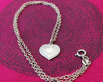 Silver Kalevala necklace called the Heart of Eura