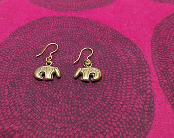 Vintage the Bear earrings with the hook