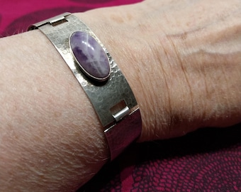 Rare vintage design silver 813 bracelet made in 1962