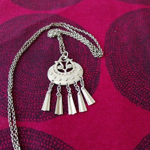 Stunning silver Kuutar necklace from Kalevala Koru image 5