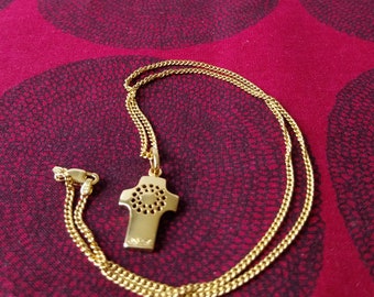 Beautiful cold plated silver new necklace designed Liisa Vitali in Finland