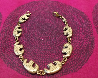 The Bear bracelet made of bronze by Kalevala Koru in Finland