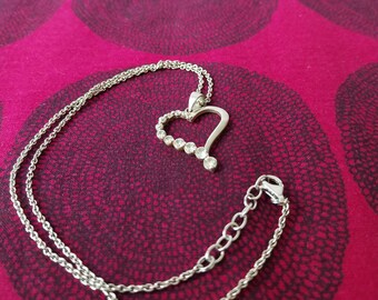 Beat of Love Silberkette mit Zirkon