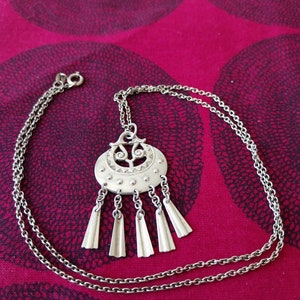 Stunning silver Kuutar necklace from Kalevala Koru image 2