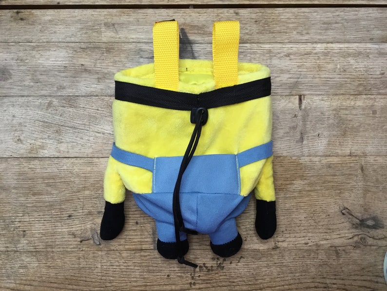 Minion Plushie Climbing Bouldering Chalk Bag Repurposed Etsy