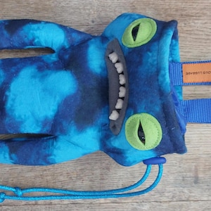 Fuggler-puppe klettern bouldern plüschtier kreidetasche handgemacht