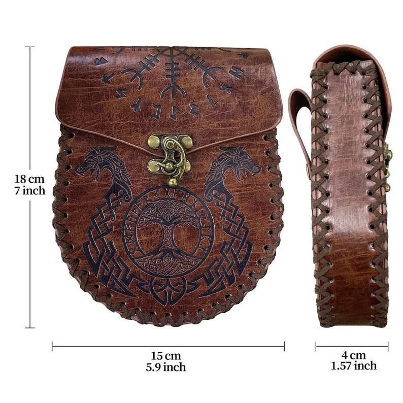 Medieval Viking Purse Belt Bag Etsy