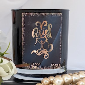 Aries Zodiac Candle | Star Sign Gift | Zodiac Birthday Gift | Eco-Friendly | Vegan & Cruelty-Free | Aries Zodiac Gift | Astrology Gift