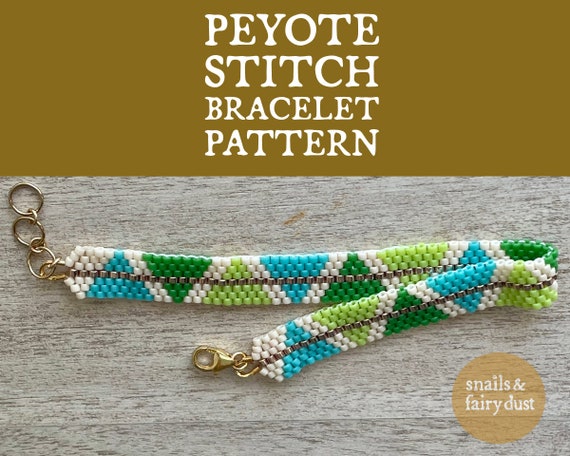 Delica bead bracelet best sale patterns
