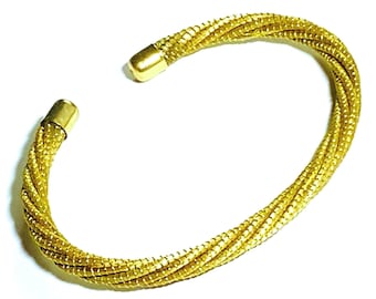Vergulde armband - Plantaardig goud - Capim Dourado - Bangle